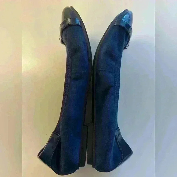 Vionic Navy Blue Spark Neva Ballet Flat Sz 7.5 - Picture 7 of 13